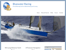 Tablet Screenshot of bluewaterracing.com